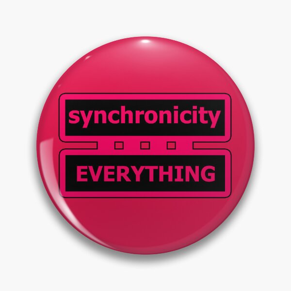 Item preview, Everything is Connected Synchronicity Jungian Psychology - Pink 3 of 4 designed and sold by Beachy.