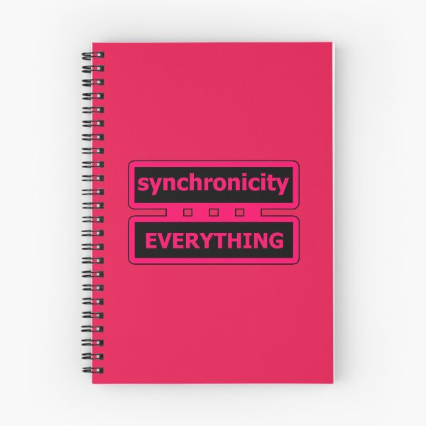 Item preview, Everything is Connected Synchronicity Jungian Psychology - Pink 3 of 4 designed and sold by Beachy.