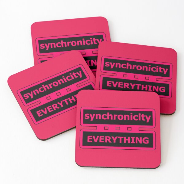 Item preview, Everything is Connected Synchronicity Jungian Psychology - Pink 3 of 4 designed and sold by Beachy.
