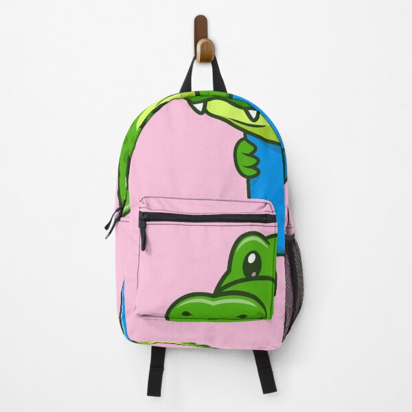 Item preview, Charming Croc's Rest: Cute Crocodile Sitting on Chair Cartoon designed and sold by hjian8219.