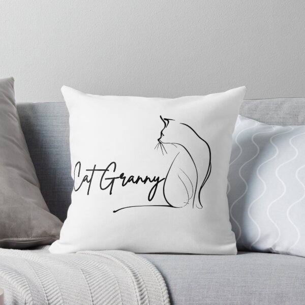 Aperçu de l'œuvre Cat Granny Adorable chemise mignonne pour amoureux des félins et cadeau pour animaux de compagnie créée et vendue par bitsybits.