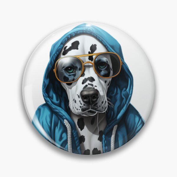 Item preview, Funny dog in stylish outfit designed and sold by Dreamtodream.