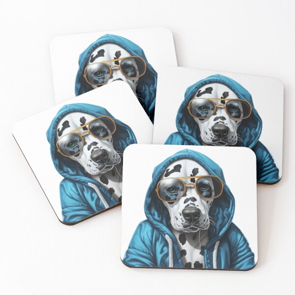 Item preview, Funny dog in stylish outfit designed and sold by Dreamtodream.