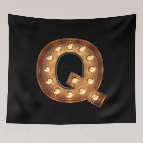 Item preview, Q Initial Neon Light designed and sold by SoNifty.