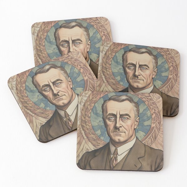 Item preview, Franklin D. Roosevel designed and sold by ComicsFactory.