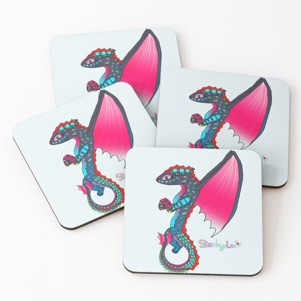 Item preview, Candy Drop Dragon w/ SketchyLee designed and sold by Sketchy-Lee.