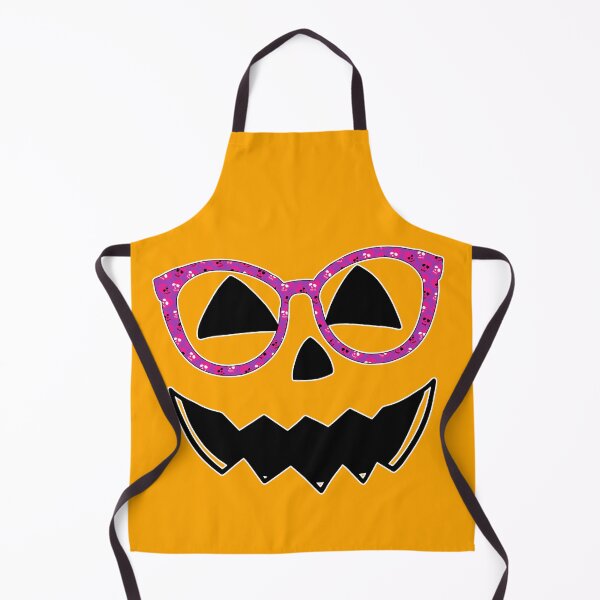 Item preview, Pumpkin Perfection: Stylish Jack-o-Lantern Rocking Skull Eyeglasses designed and sold by Sun Sand & Sea Art.