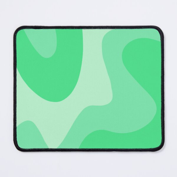 Item preview, Groovy retro maximalist wavy squiggle swirl pattern Green designed and sold by MadiMakess.