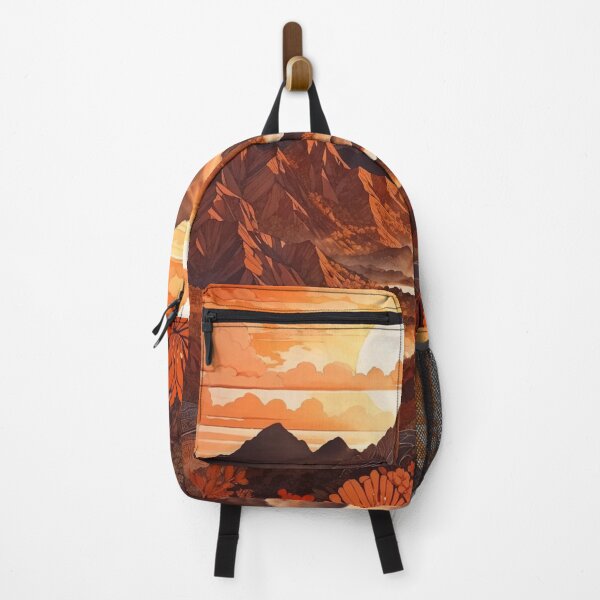 Item preview, Sunset Majesty: A Majestic Mountain Landscape designed and sold by Ngea.