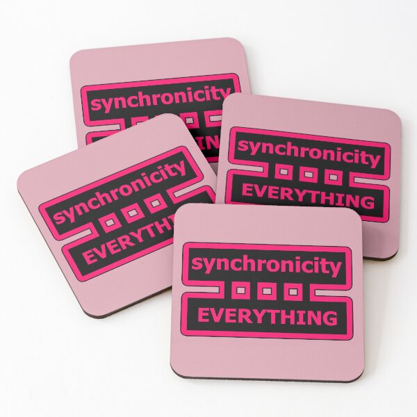 Item preview, Everything is Connected Synchronicity Jungian Psychology - Pink 4 of 4 designed and sold by Beachy.