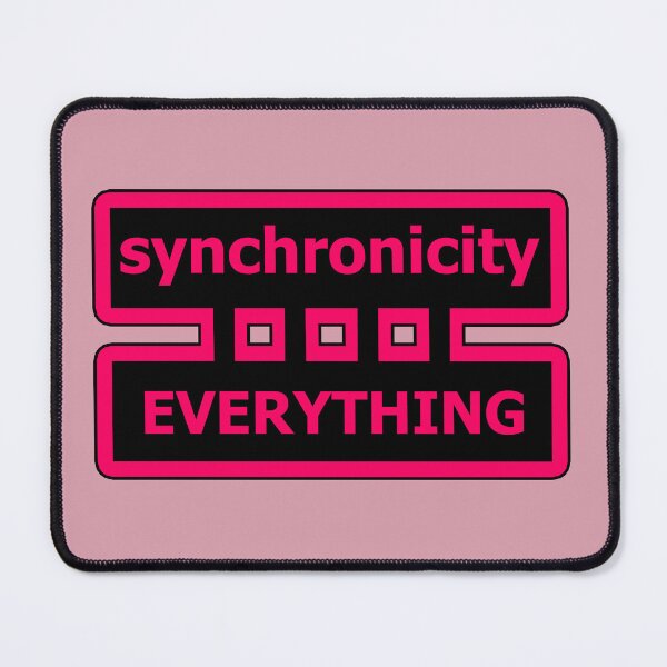 Item preview, Everything is Connected Synchronicity Jungian Psychology - Pink 4 of 4 designed and sold by Beachy.