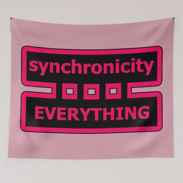 Item preview, Everything is Connected Synchronicity Jungian Psychology - Pink 4 of 4 designed and sold by Beachy.