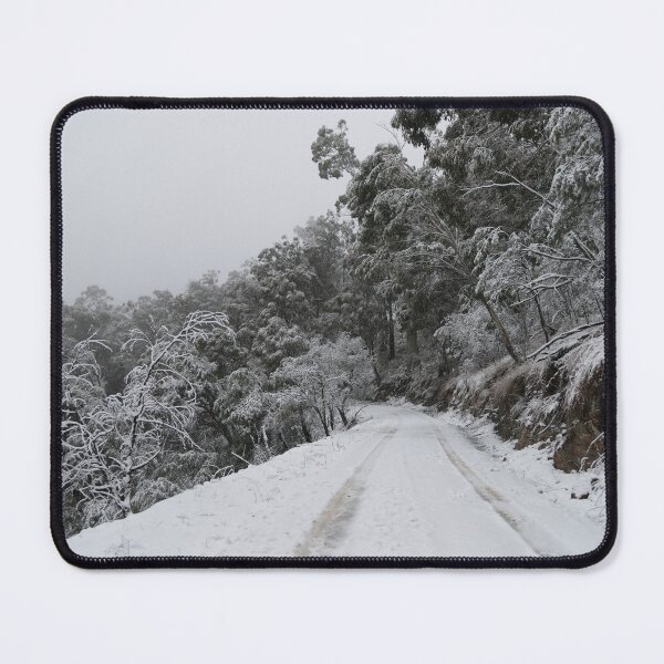 Item preview, Snow Covered Tracks In The Mountains designed and sold by Robbie Alexander.