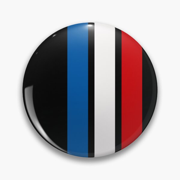 Item preview, France Racing Stripes No. 4 / Blue White Red Racing Stripes Trio designed and sold by PEK1787.
