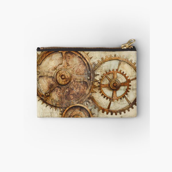 Item preview, Old Gears Drawings and Design on old Manuscript  designed and sold by BrandonArtWorld.