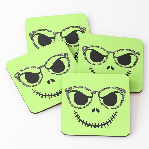Item preview, Wickedly Cool: Frankenstein Witch Zombie in Trendy Skull Glasses designed and sold by Sun Sand & Sea Art.