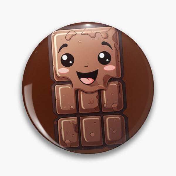 Item preview, Cute Smiling Chocolate Digital Art designed and sold by Digiversal.