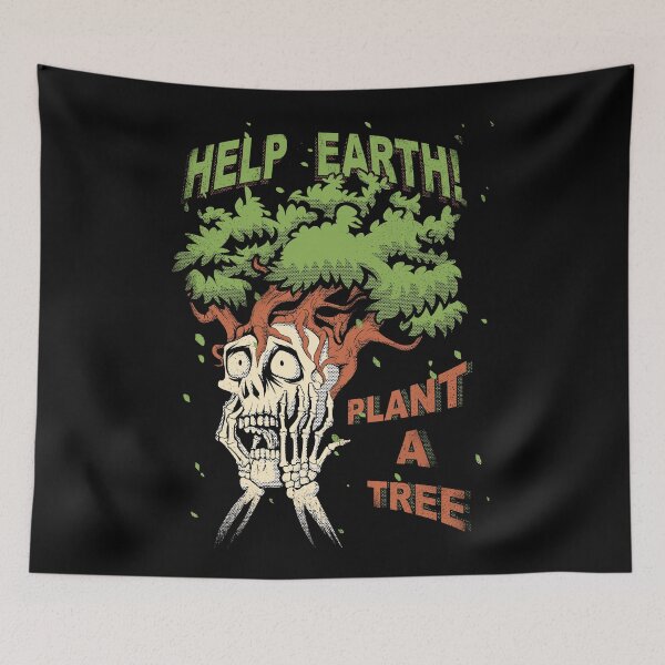 Item preview, Help Earth plant a tree designed and sold by RafaelLima7.