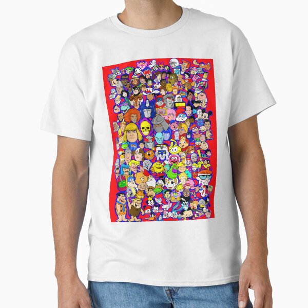 Item preview, Saturday Morning Cartoon Collage designed and sold by gjnilespop.