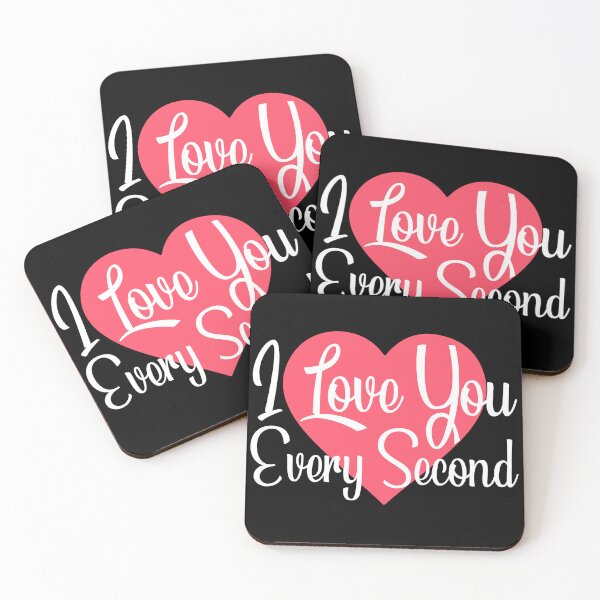 Item preview, I love you every second designed and sold by Print_Fuse.