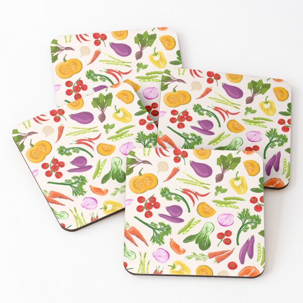 Item preview, Vegetable Medley on Cream designed and sold by gabrielleneil.