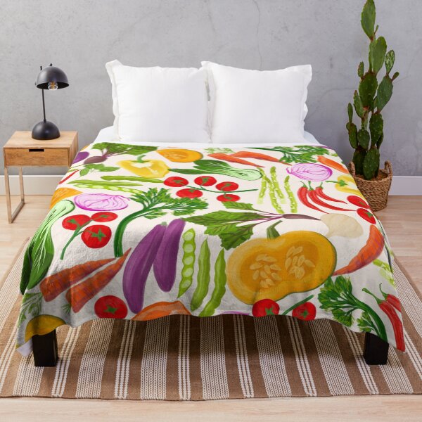 Item preview, Large Vegetable Medley on Cream designed and sold by gabrielleneil.