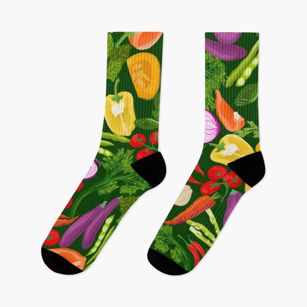 Item preview, Large Vegetable Medley on Green designed and sold by gabrielleneil.