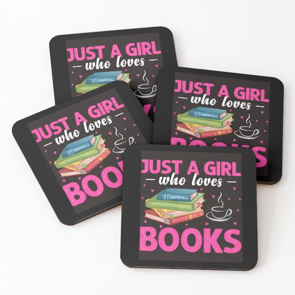 Item preview, Just A Girl Who Loves Books designed and sold by Myra365Art.