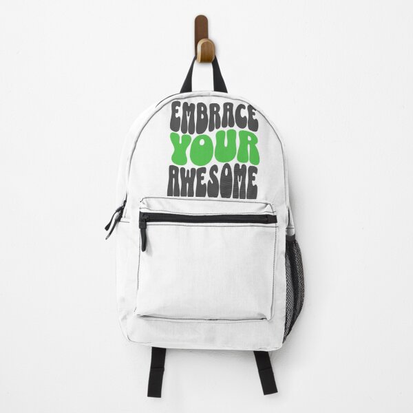 Item preview, Green Embrace Your Awesome Funny Meme Quote designed and sold by SassyArtistry.