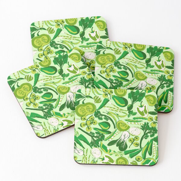 Item preview, Green Vegetable Medley designed and sold by gabrielleneil.