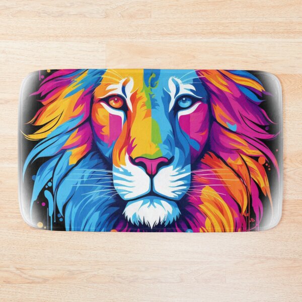 Item preview, Proud LGBTQ+ Lion - Roaring for Diversity and Inclusion designed and sold by Brownpants.