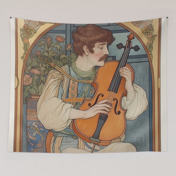 Item preview, Franz Xaver Gruber musician designed and sold by ComicsFactory.