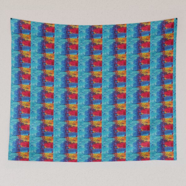 Item preview, Colorful abstract design designed and sold by New-Art23.