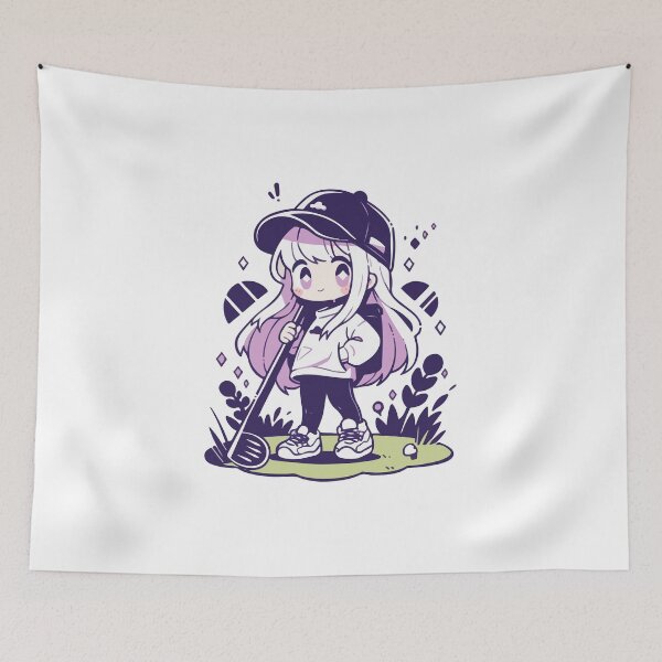 Item preview, golf girl designed and sold by MarcGugDesigns.