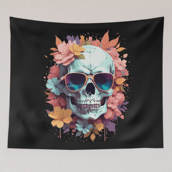 Item preview, Flower Skull designed and sold by Zeus-Prime.