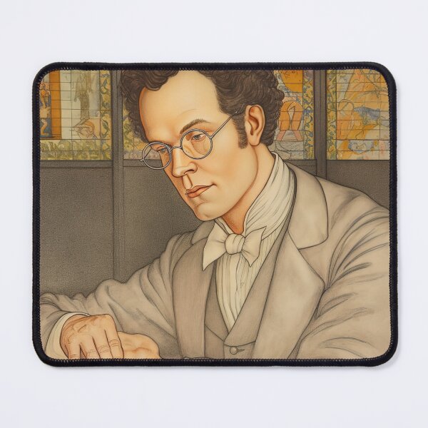 Item preview, Franz Schubert musician designed and sold by ComicsFactory.