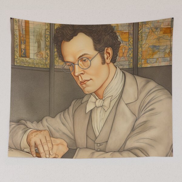 Item preview, Franz Schubert musician designed and sold by ComicsFactory.