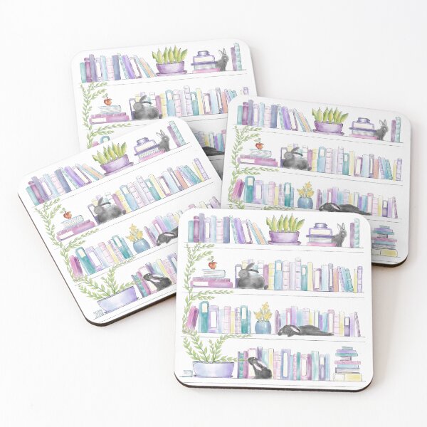 Item preview, Bunny Bookshelves designed and sold by Emma Mildred Cowell.