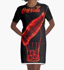 A beautiful bright Coca-Cola advertisement Graphic T-Shirt Dress