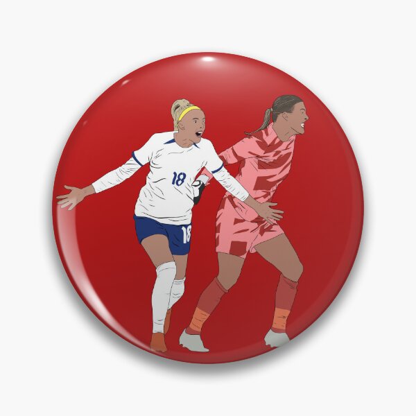 Item preview, Chloe Kelly Mary Earps England Women's Football Minimalist designed and sold by Hevding.