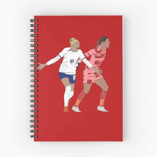 Item preview, Chloe Kelly Mary Earps England Women's Football Minimalist designed and sold by Hevding.