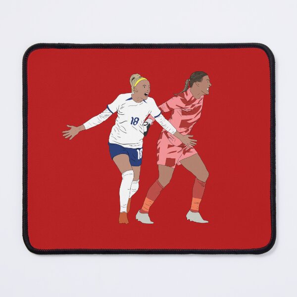 Item preview, Chloe Kelly Mary Earps England Women's Football Minimalist designed and sold by Hevding.