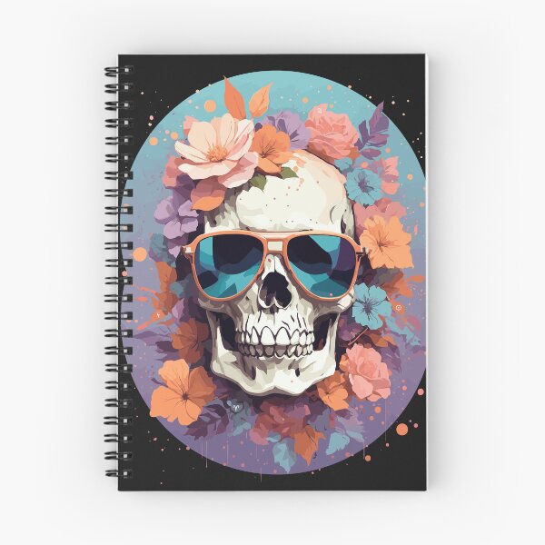 Item preview, Flower Skull 2 designed and sold by Zeus-Prime.