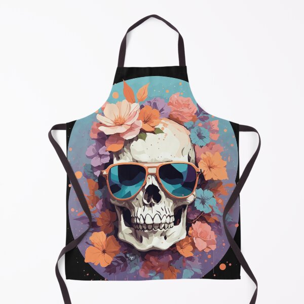 Item preview, Flower Skull 2 designed and sold by Zeus-Prime.