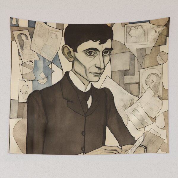 Item preview, Franz Kafka author designed and sold by ComicsFactory.