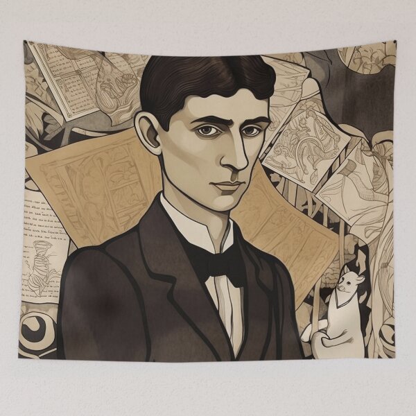 Item preview,  Franz Kafka author designed and sold by ComicsFactory.