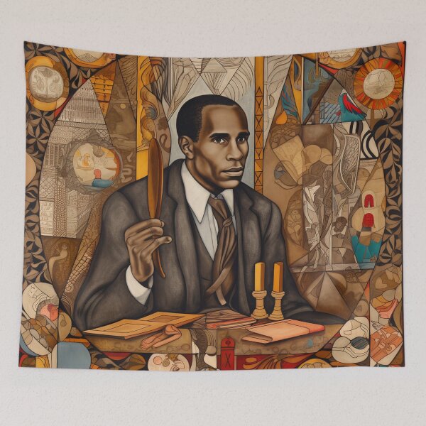 Item preview, Frantz Fanon drawing designed and sold by ComicsFactory.