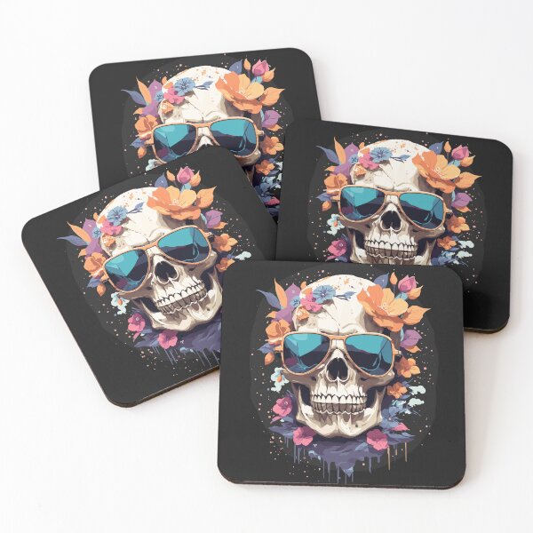 Item preview, Flower Skull 3 designed and sold by Zeus-Prime.