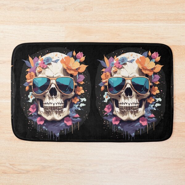 Item preview, Flower Skull 3 designed and sold by Zeus-Prime.
