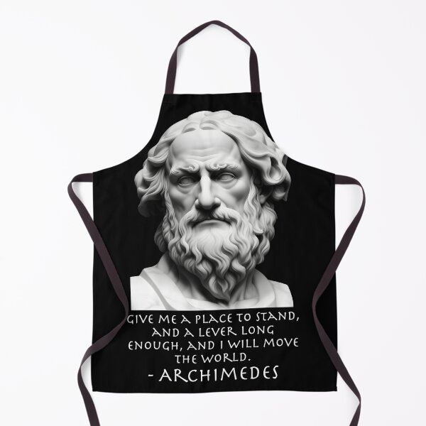 Item preview, Archimedes Lever Quote designed and sold by ChefTonyArt.